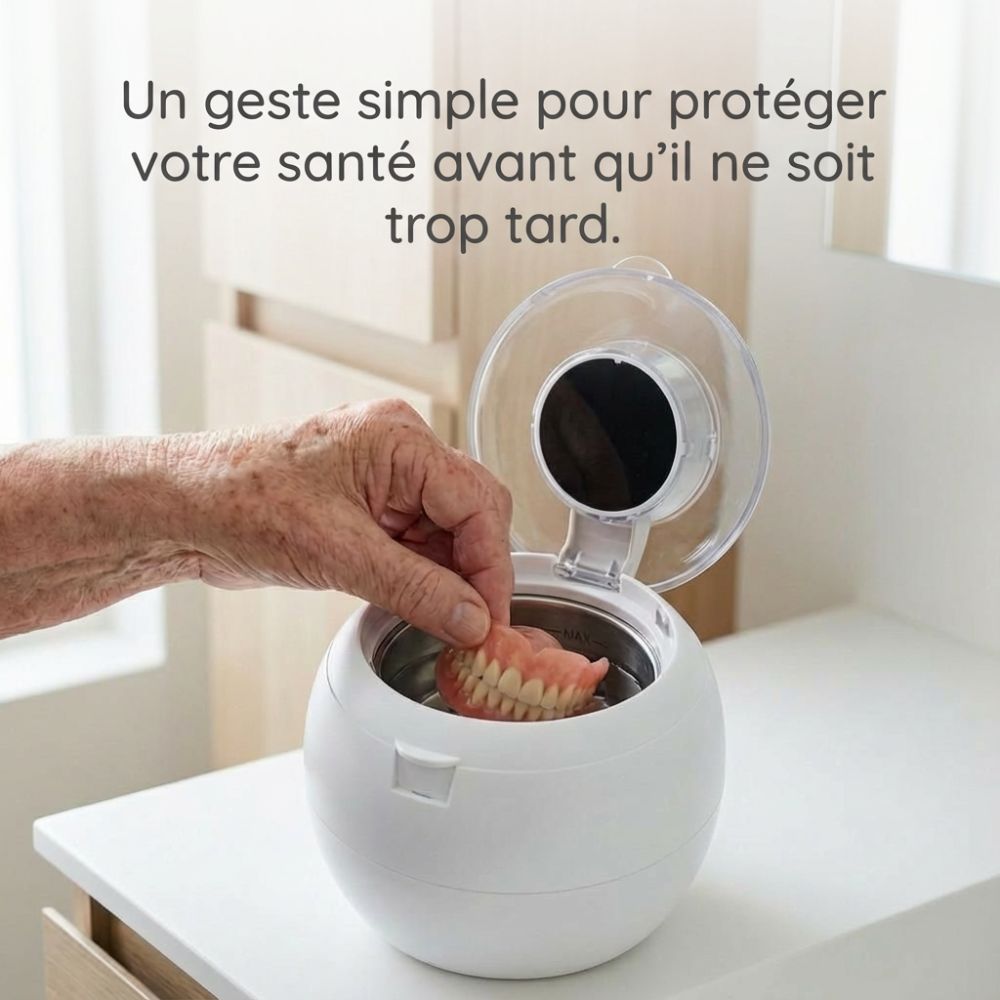 DentaClean – Nettoyeur Ultrasons & Stérilisateur UV