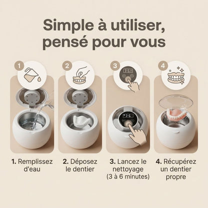 DentaClean – Nettoyeur Ultrasons & Stérilisateur UV