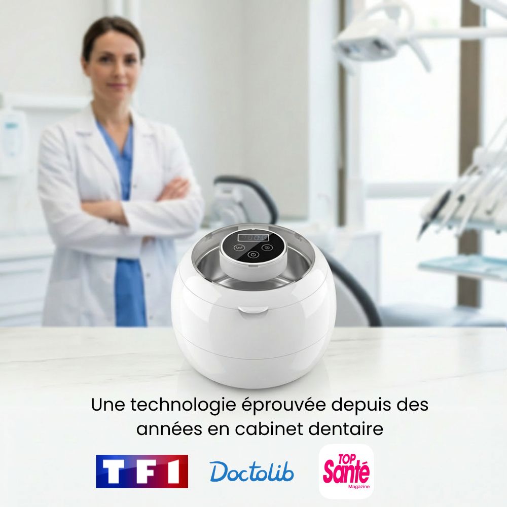 DentaClean – Nettoyeur Ultrasons & Stérilisateur UV