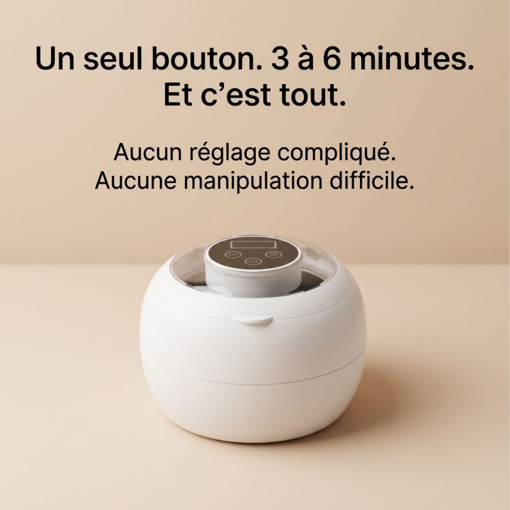 DentaClean – Nettoyeur Ultrasons & Stérilisateur UV